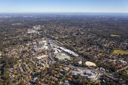 Aerial Image of THORNLEIGH IN NSW