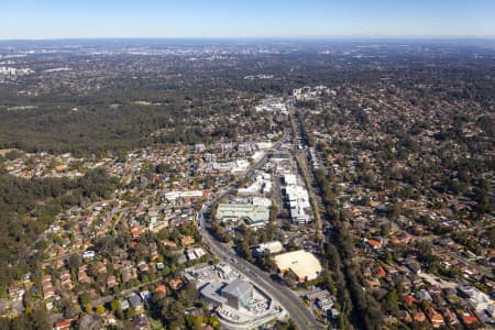Aerial Image of THORNLEIGH IN NSW