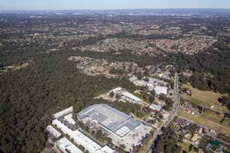 Aerial Image of DURAL IN NSW