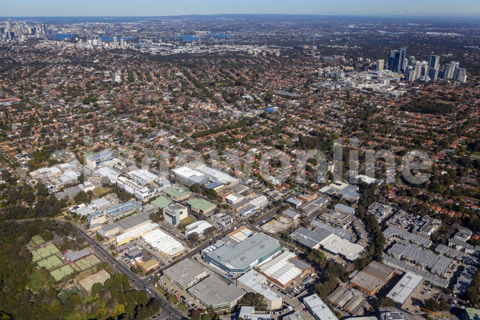 Aerial Image of Chatswood in NSW