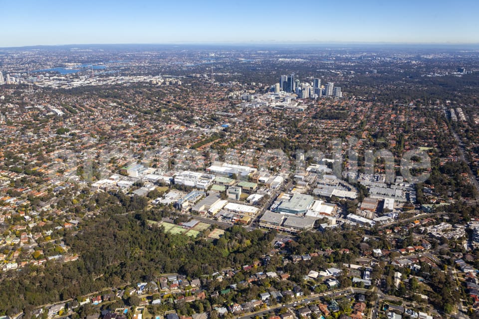 Aerial Image of Chatswood in NSW