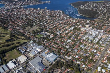 Aerial Image of BALGOWLAH IN NSW