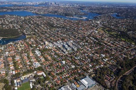 Aerial Image of BALGOWLAH IN NSW