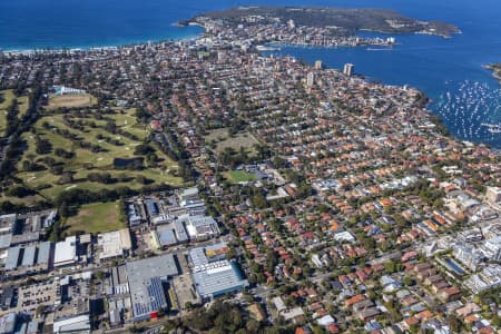 Aerial Image of BALGOWLAH IN NSW