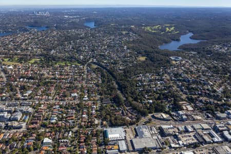 Aerial Image of BALGOWLAH IN NSW