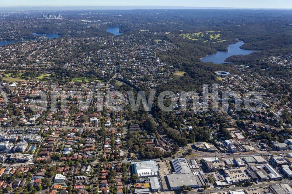Aerial Image of Balgowlah in NSW