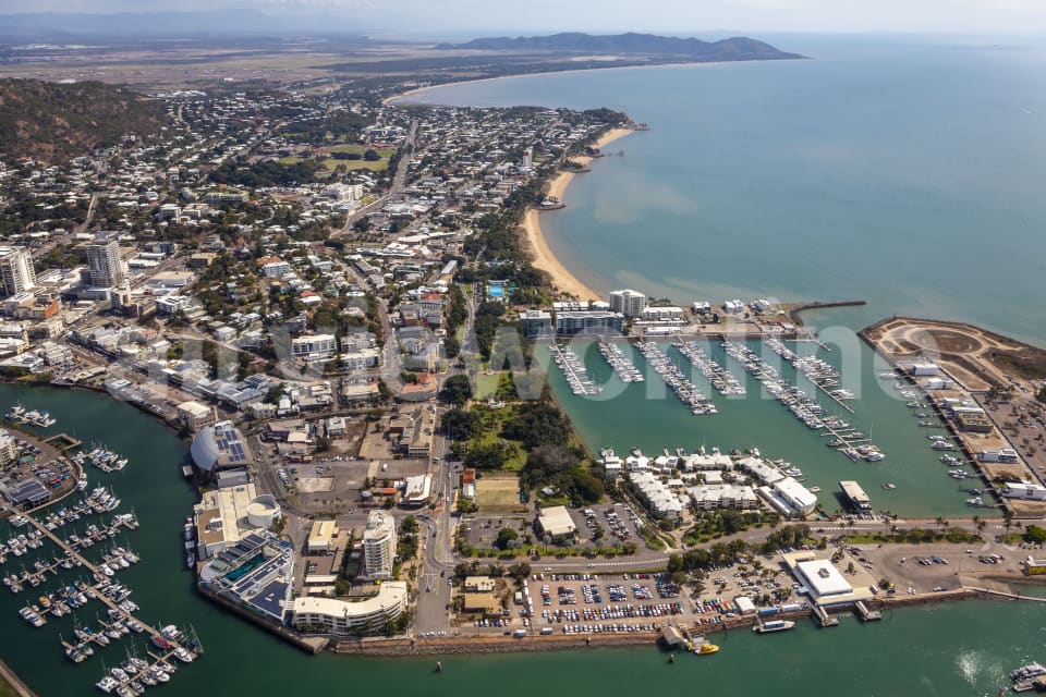 Aerial Image of Townsville in Queensland