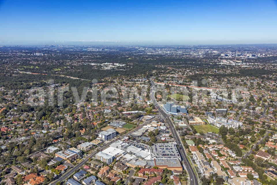 Aerial Image of Baulkham Hills