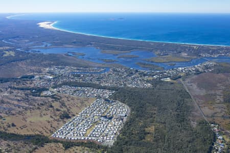 Aerial Image of TEA GARDENS