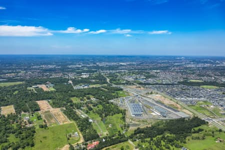 Aerial Image of TALLAWONG STATION, ROUSE HILL