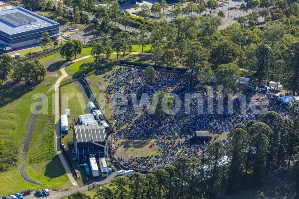 Aerial Image of Bella Vista Farm Events