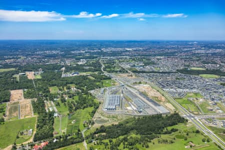 Aerial Image of TALLAWONG STATION, ROUSE HILL