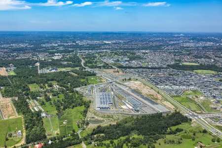 Aerial Image of TALLAWONG STATION, ROUSE HILL