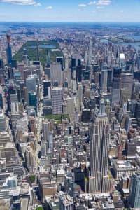 Aerial Image of EMPIRE STATE BUILDING, NEW YORK