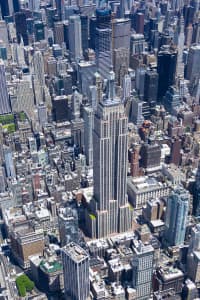 Aerial Image of EMPIRE STATE BUILDING, NEW YORK