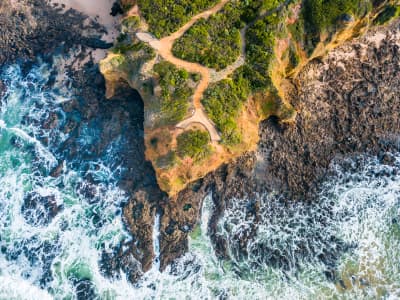 Aerial Image of SPLIT POINT, AIREYS INLET.