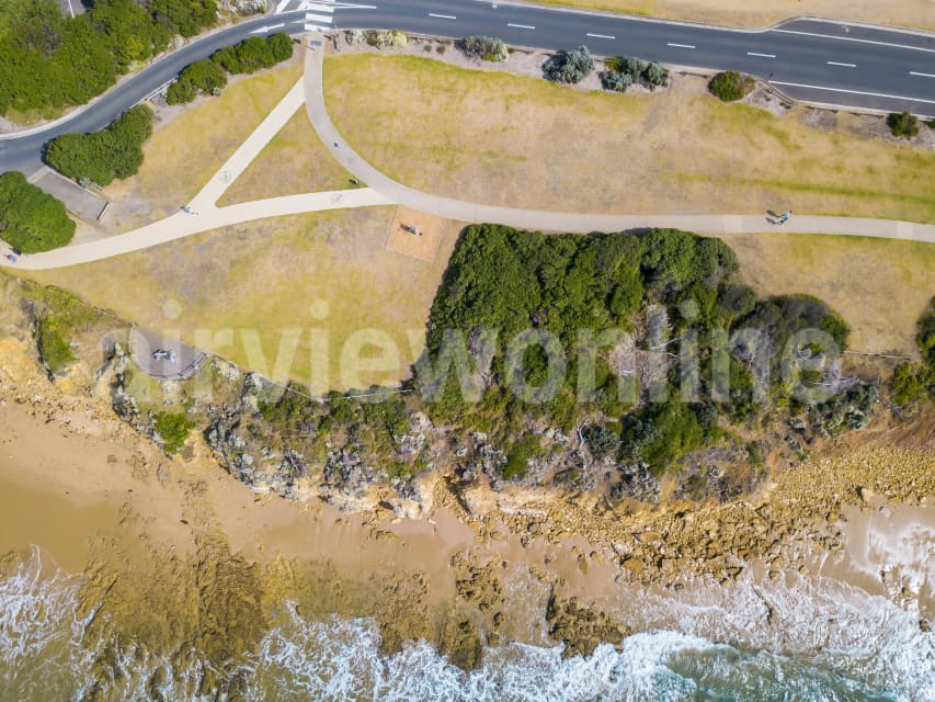 Aerial Image of Point Danger, Torquay