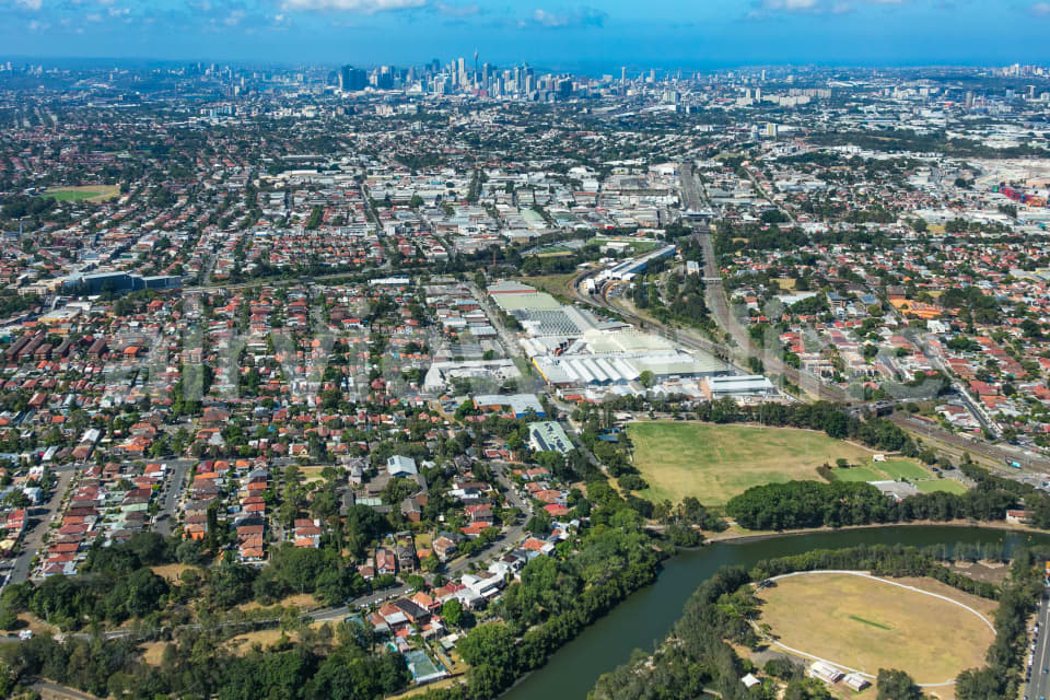 Aerial Image of Marrickville Industrial Aerial Photo