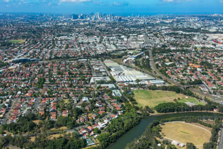 Aerial Image of MARRICKVILLE INDUSTRIAL AERIAL PHOTO