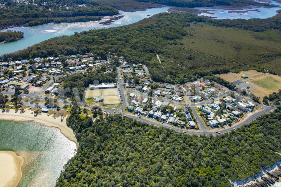 Aerial Image of Lake Cathie Bowling & Recreation Club
