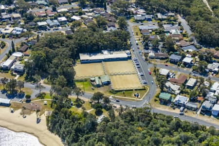Aerial Image of LAKE CATHIE BOWLING & RECREATION CLUB