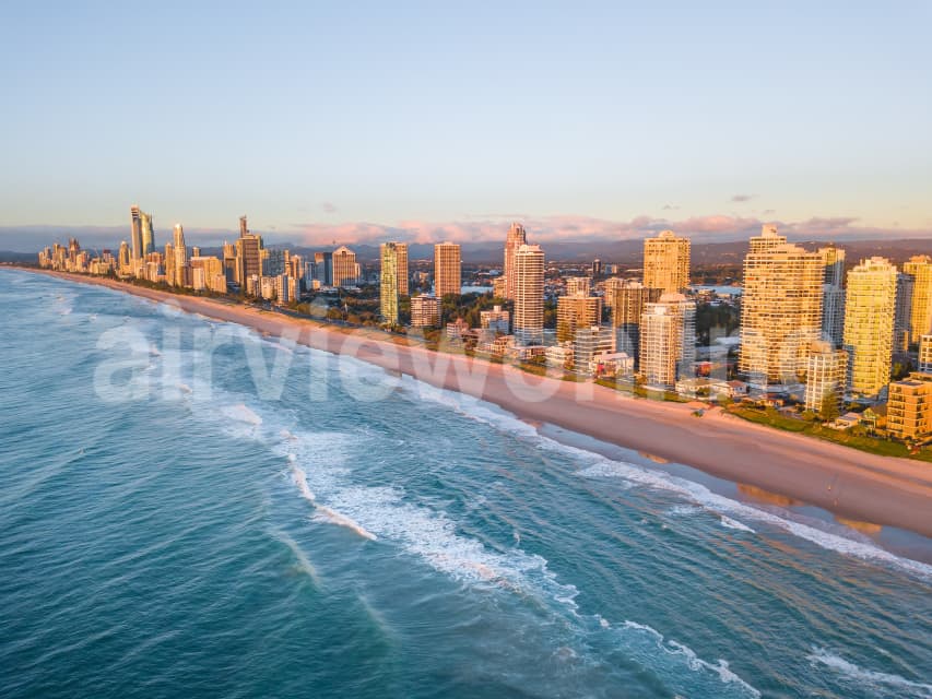Aerial Image of Gold Coast High Rise Buildings