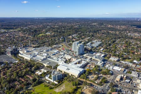 Aerial Image of CASTLE HILL STATION AND CASTLE TOWERS
