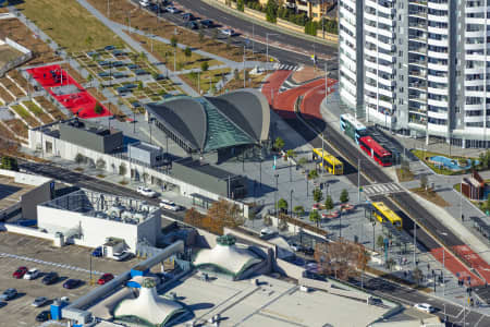 Aerial Image of CASTLE HILL STATION AND CASTLE TOWERS