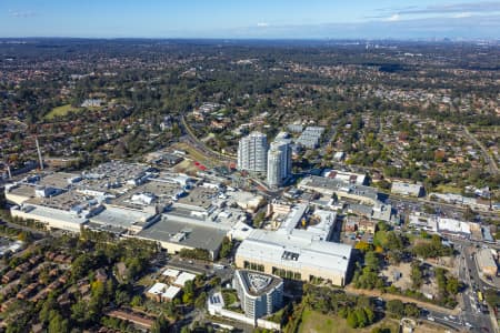 Aerial Image of CASTLE HILL STATION AND CASTLE TOWERS