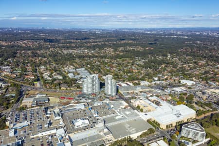 Aerial Image of CASTLE HILL STATION AND CASTLE TOWERS