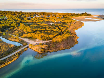 Aerial Image of ANGLESEA RIVER