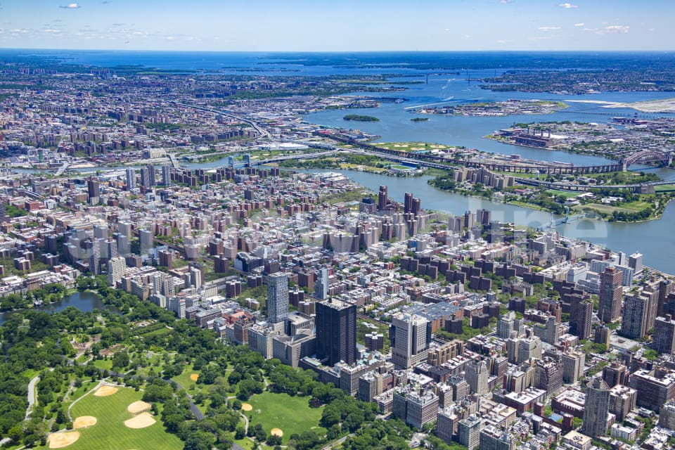 Aerial Image of East Harlem
