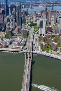 Aerial Image of BROOKLYN BRIDGE, NEW YORK