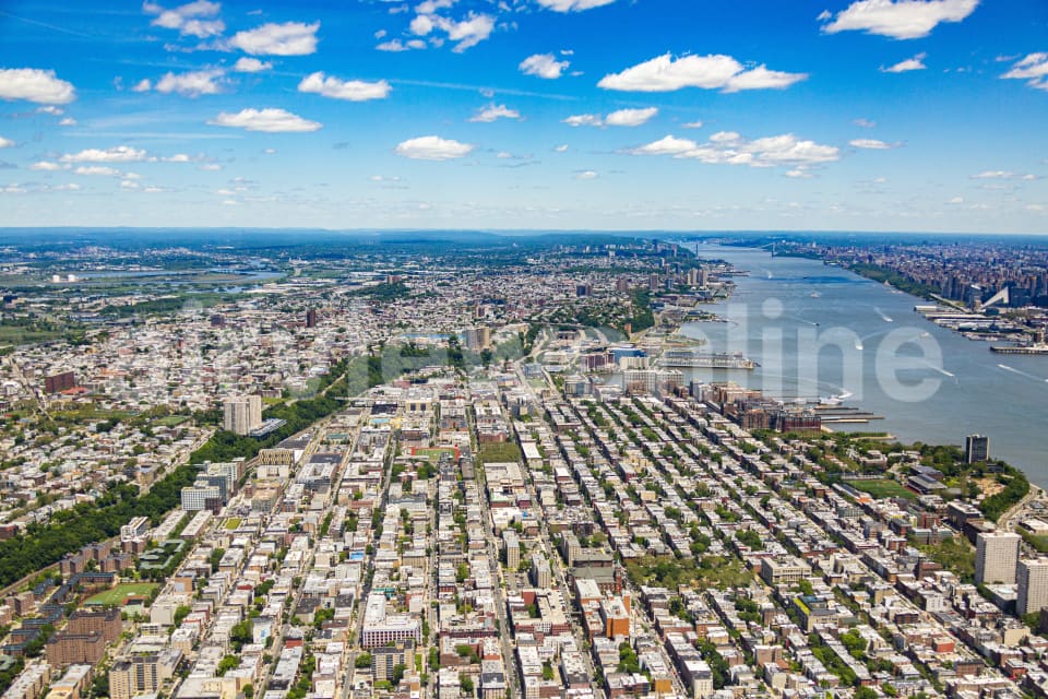 Aerial Image of Hoboken, New Jersey