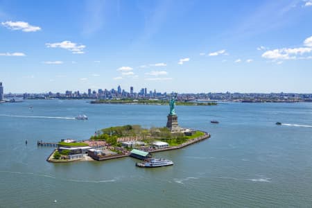 Aerial Image of STATUE OF LIBERTY NATIONAL MONUMENT
