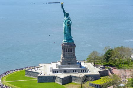 Aerial Image of STATUE OF LIBERTY NATIONAL MONUMENT