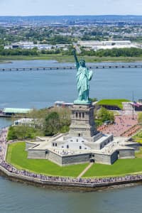 Aerial Image of STATUE OF LIBERTY NATIONAL MONUMENT