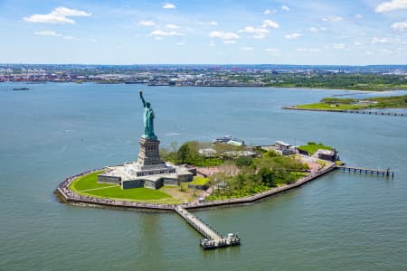 Aerial Image of STATUE OF LIBERTY NATIONAL MONUMENT