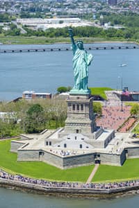 Aerial Image of STATUE OF LIBERTY NATIONAL MONUMENT