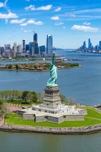 Aerial Image of STATUE OF LIBERTY NATIONAL MONUMENT