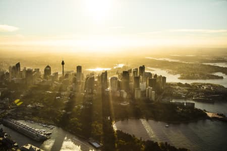 Aerial Image of SYDNEY SUNSET