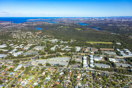 Aerial Image of FRENCHS FOREST
