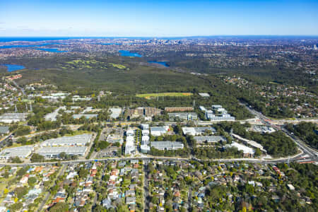 Aerial Image of FRENCHS FOREST