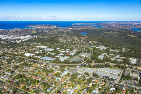 Aerial Image of FRENCHS FOREST