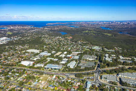 Aerial Image of FRENCHS FOREST
