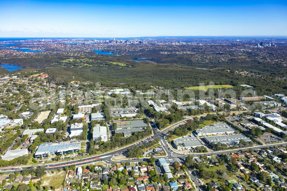 Aerial Image of Frenchs Forest