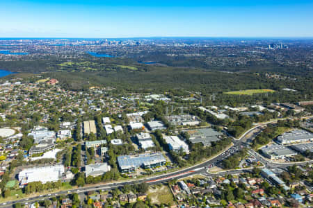 Aerial Image of FRENCHS FOREST