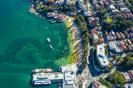Aerial Image of MANLY WHARF