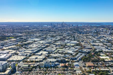 Aerial Image of ALEXANDRIA TO SYDNEY CBD
