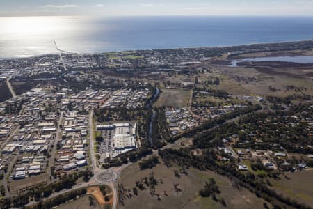 Aerial Image of BUSSELTON IN WA